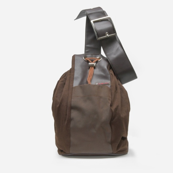 DANIELLA LEHAVI Vegan Collection Mesh Hobo Bag in Brown - Picture 5 of 13